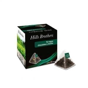 J piramide te negro chocolate y menta x
