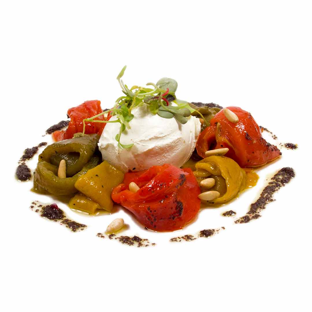 Tricolor de pimientos